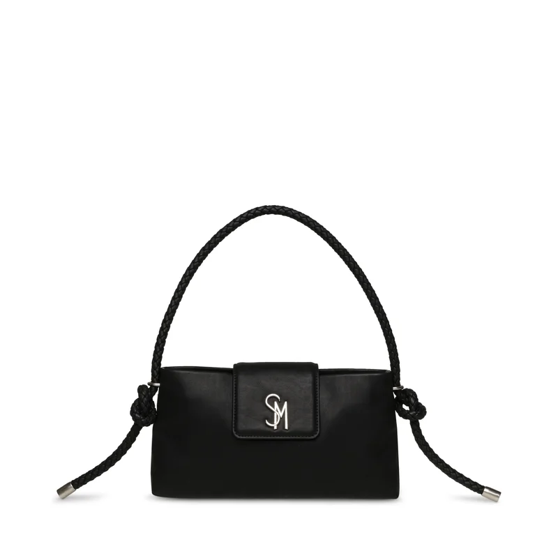 Steve madden rooks black/silver shoulder bag